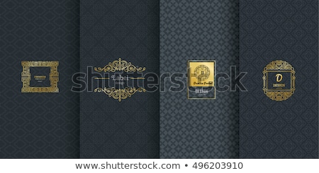 [[stock_photo]]: Luxury Golden Background With Vintage Pattern