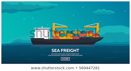 Stock photo: Sea Freight And Cargo Navigation
