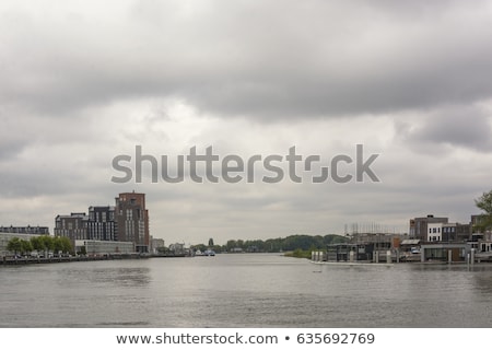 Foto stock: Merwede Harbor In Dordrecht