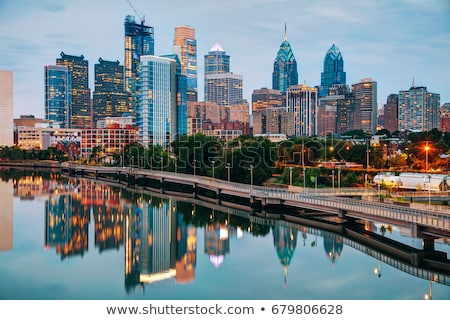 Stok fotoğraf: Philadelphia Skyline