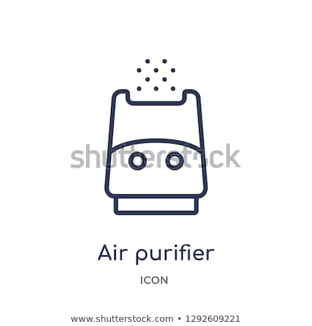 Stock foto: Air Purifier Linear Icon