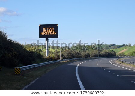 Foto stock: Ireland Highway Sign