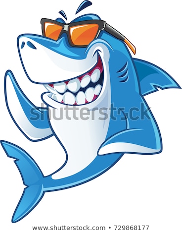 [[stock_photo]]: Shark Cartoon