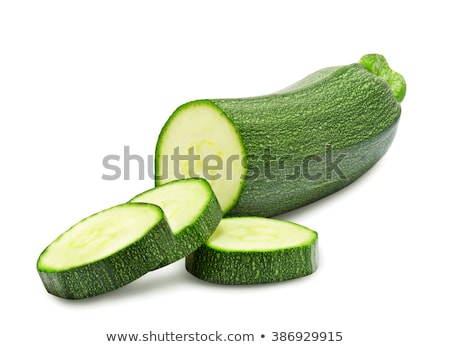 Stock fotó: Zucchini Isolated