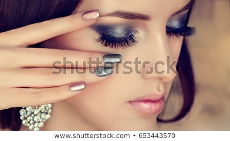 Stock foto: Pink Smokey Makeup