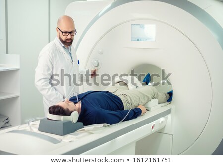 Stockfoto: Doctor With Mri Scan