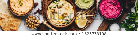 Foto stock: Hummus And Dips