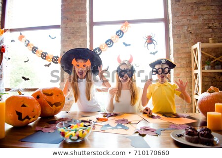 Stock photo: Nice Boy Dressed As Pirate