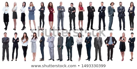 Foto stock: Full Length Portrait Of A Confident Young Businessman