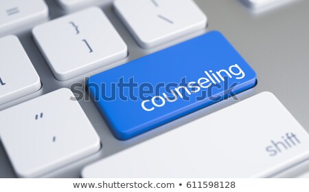 Financial Consulting - Message On White Keyboard Button 3d Foto d'archivio © Tashatuvango