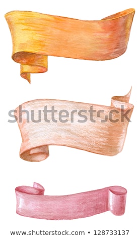 Zdjęcia stock: Empty Watercolor Banners Set Design