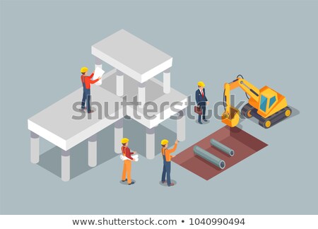 Stock photo: Crawler Excavatorcarcass