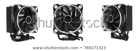 Stock fotó: Isolated Ventilator Fan Close Up