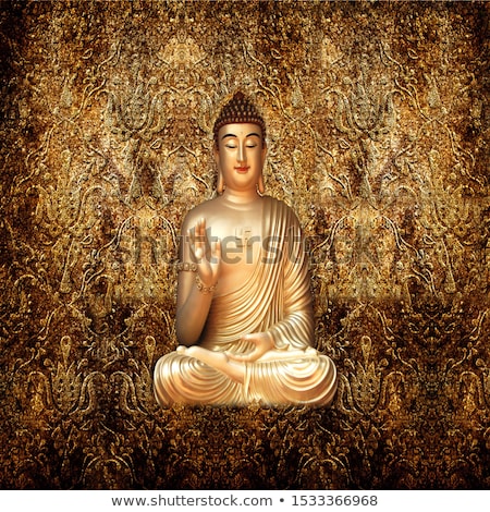 Foto stock: Golden Buddha