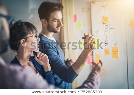 Stockfoto: Organization Board