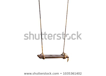 Stockfoto: Wooden Swing