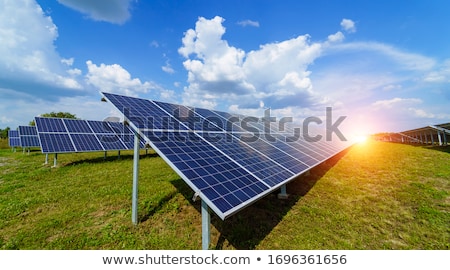 Stock photo: Photovoltaic Power Plant