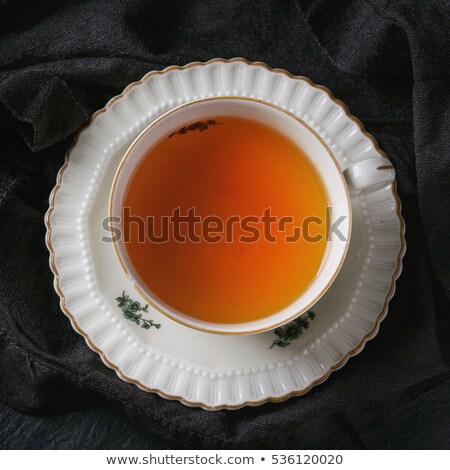 ストックフォト: Vintage Teacup And Saucer