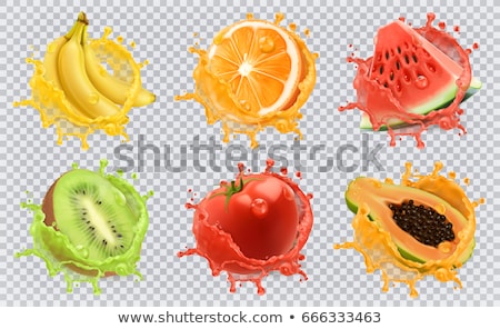ストックフォト: Cocktail With Fresh Fruit In Summer