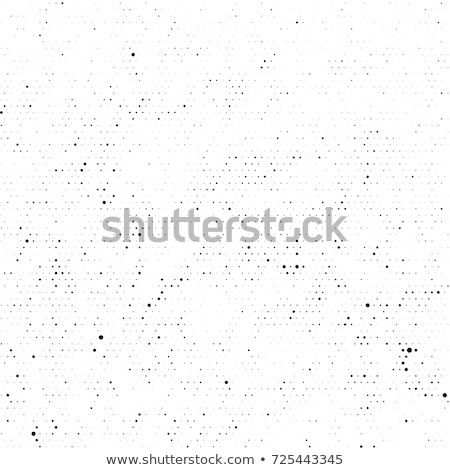 Foto stock: Seamless Subtle Black Halftone Vector Texture Overlay Monochrome Abstract Splattered White Repeat