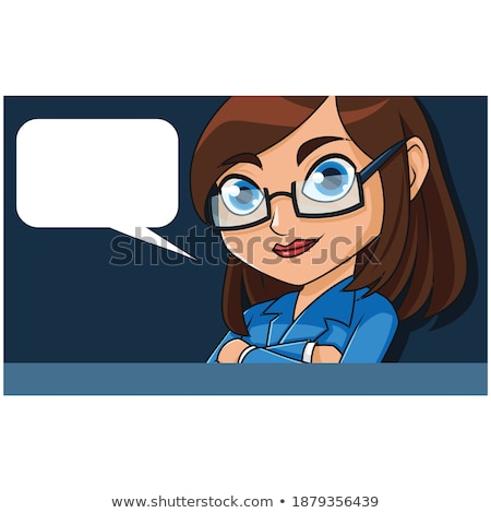 Stock foto: Accounting - Cartoon Blue Word Business Concept