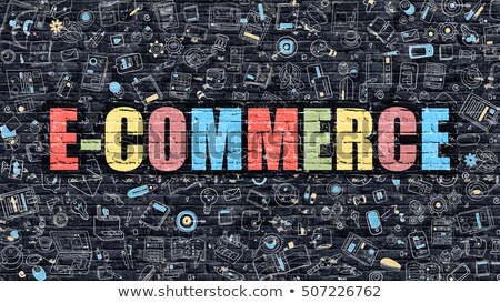 [[stock_photo]]: E Commerce In Multicolor Doodle Design