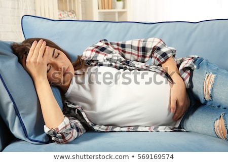 Stock photo: Pregnant Woman Feeling Sick