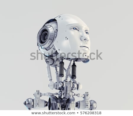 Foto stock: Robot - 3d Illustration