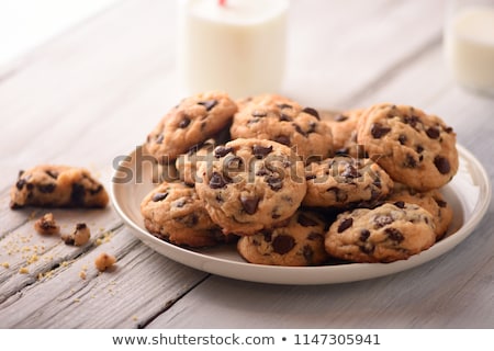 Foto stock: Chocolate Chip Cookies