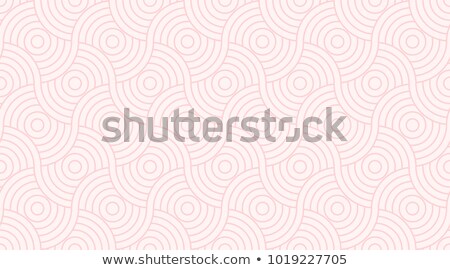 Stock fotó: Seamless Concentric Circle Backdrop Pattern In Pink