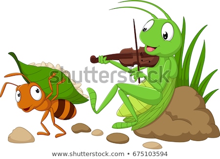 ストックフォト: Grasshopper Sitting