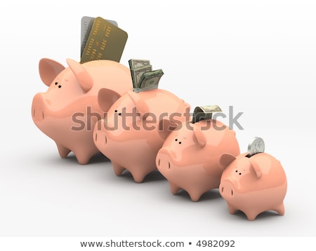 Stock photo: Gold And Coins Ambient Financial Concept