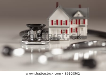 Stock photo: Stethoscope On Gradated Background