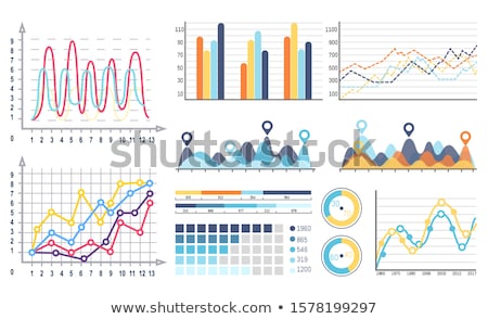 Zdjęcia stock: Infographics With Statistics And Numerical Data