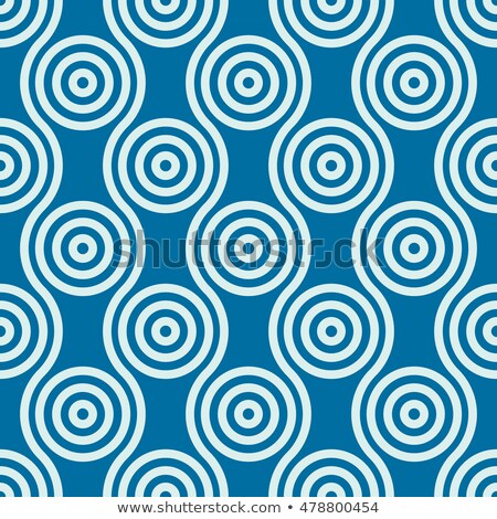 Stockfoto: Vector Seamless Interlacing Lines Pattern Repeating Geometric Background With Hexagonal Lattice