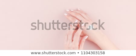 Foto stock: Moisturizing Hand Cream Or Body Lotion On Pink Background Beauty Product And Skin Care Cosmetics