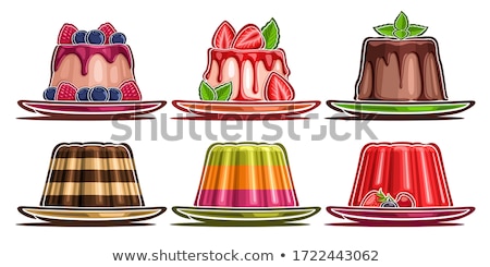 Stock photo: Assorted Of Pannacotta