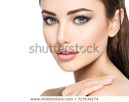 Foto stock: Gorgeous Woman With Beautiful Face