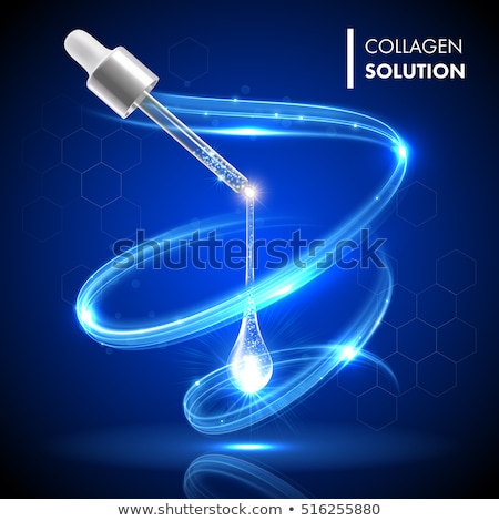 Stockfoto: Aging Medical Concept On Blue Background