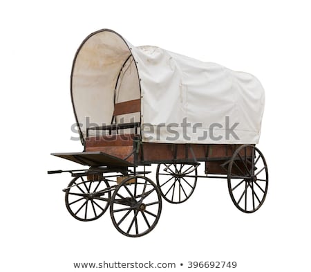 [[stock_photo]]: Caravan Of The Wild West In The Desert