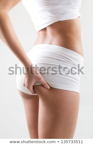 Stock fotó: Woman Checking Cellulite On Her Buttock