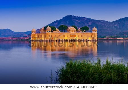 Stock fotó: Jal Mahal Palace Jaipur Rajasthan India