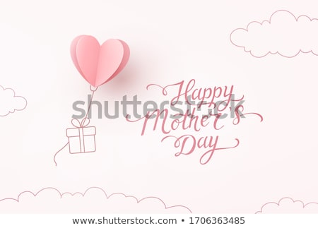 Zdjęcia stock: Greeting Card With Heart