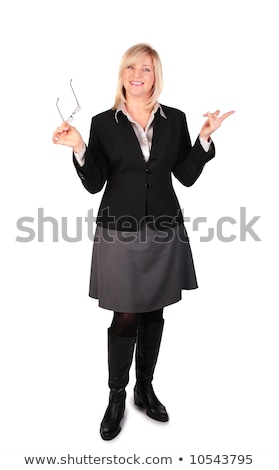Stock photo: Middleaged Business Woman Posing