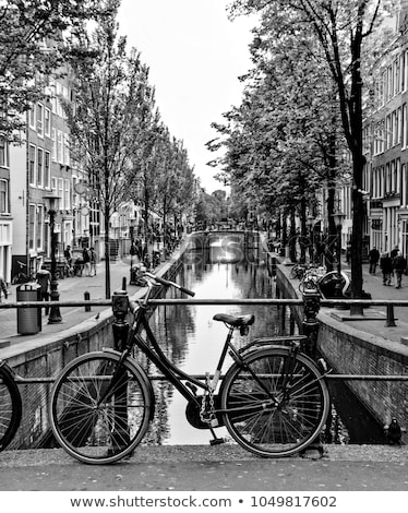 Stock foto: Bicycle In The Old City