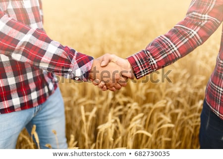 [[stock_photo]]: Business People Shaking Hands And Cloud