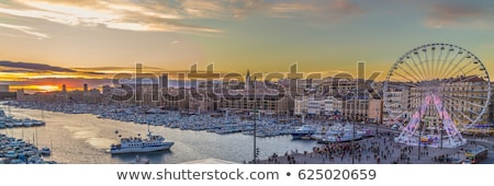 Foto stock: View Over Marseille France