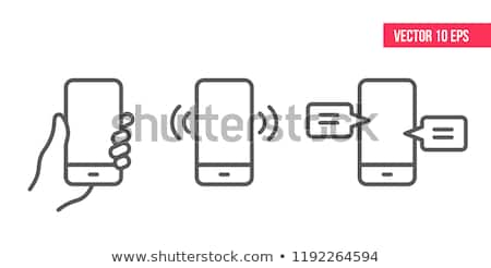 Stock foto: Vector Mobile Phone Icons