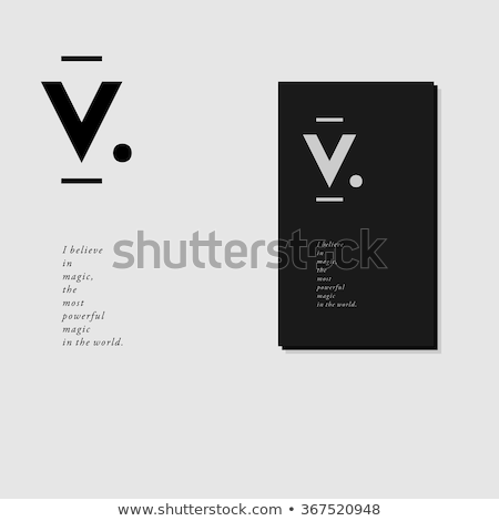 Foto d'archivio: Business Corporate Letter V Logo Design Template Simple And Cle