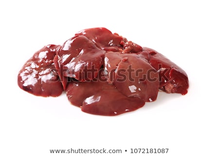 Foto stock: Raw Chicken Liver